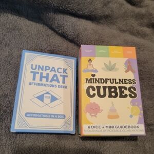 Mindfulness Cubes and Unpack That Affirmations Deck